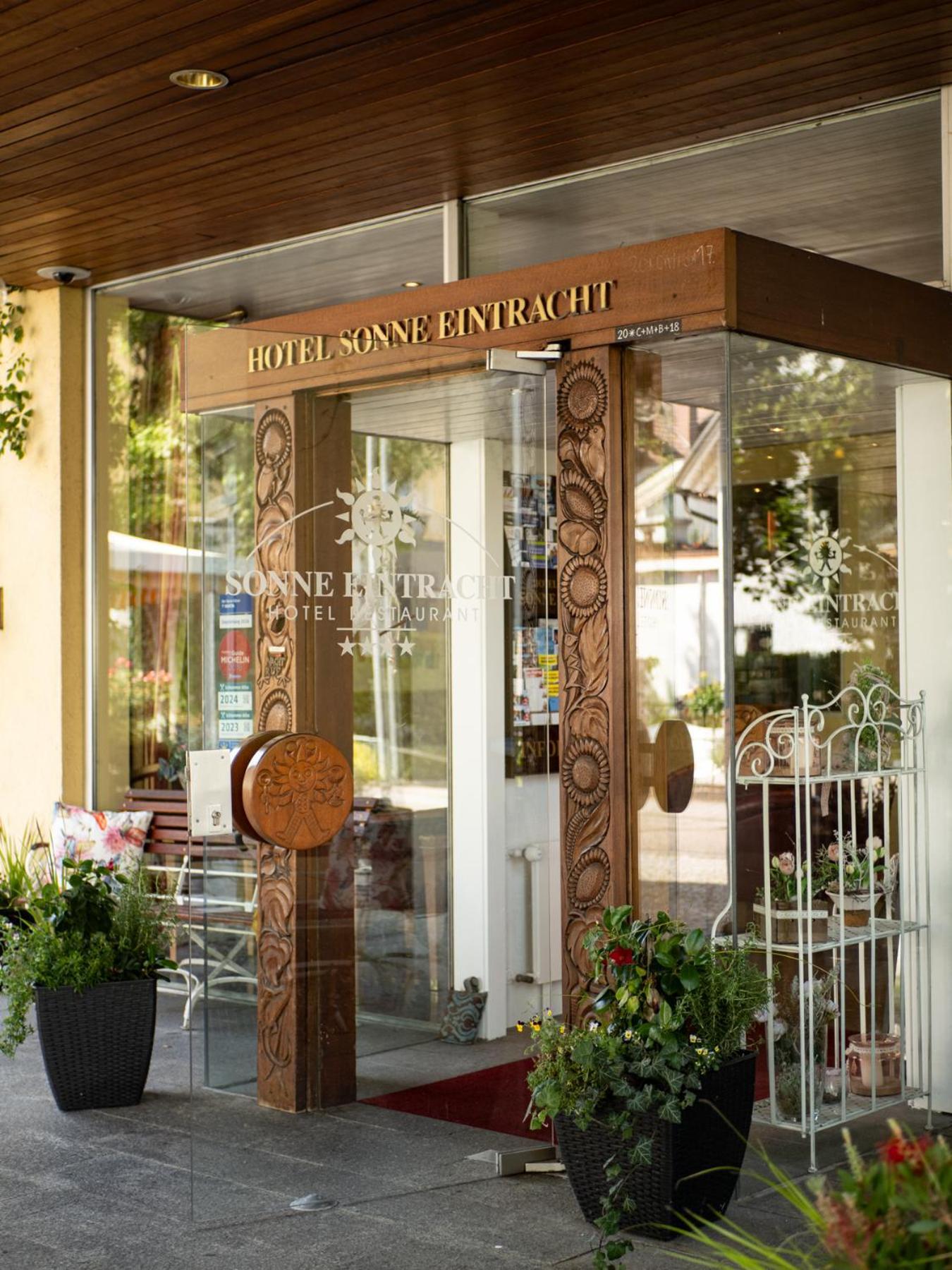 Hotel Sonne Eintracht Kg Achern Buitenkant foto