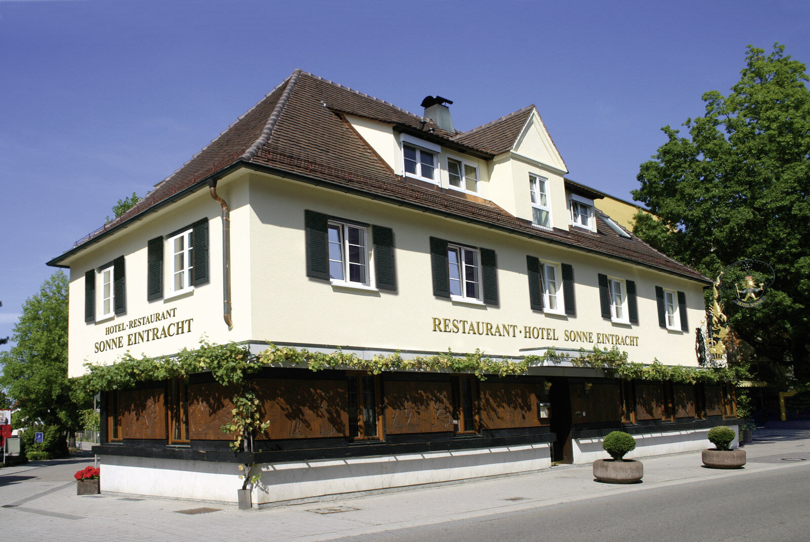 Hotel Sonne Eintracht Kg Achern Buitenkant foto